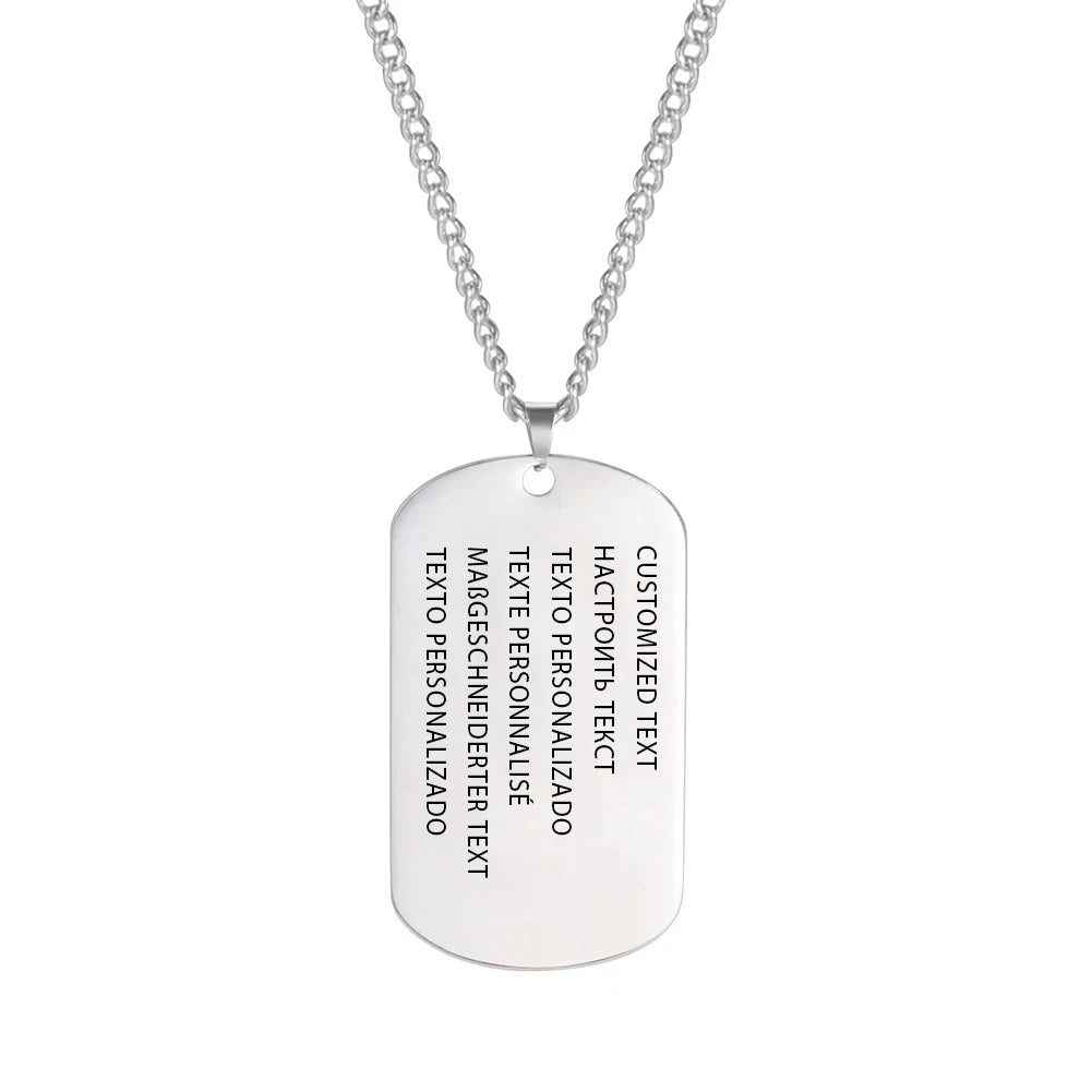 Military Dog Tag