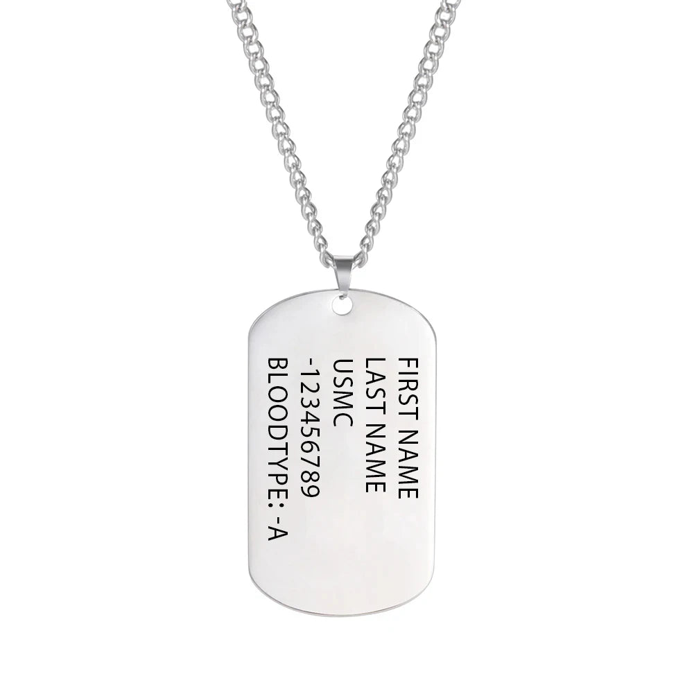 Military Dog Tag